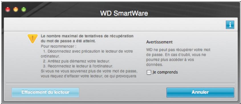 WESTERN DIGITAL MY BOOK FOR MAC - Effacement de votre lecteur - 5
