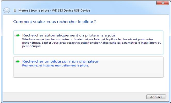 WESTERN DIGITAL MY BOOK FOR MAC - Installation sous Windows 7 - 3