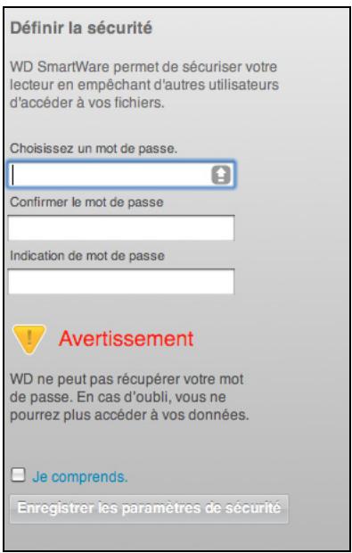 WESTERN DIGITAL MY BOOK FOR MAC - Protection de votre lecteur par mot de passe - 1
