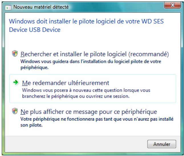 WESTERN DIGITAL MY BOOK FOR MAC - Installation du lecteur automatique - 1
