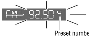 PANASONIC CQ-C1300AN - Manual Preset Memory - 1