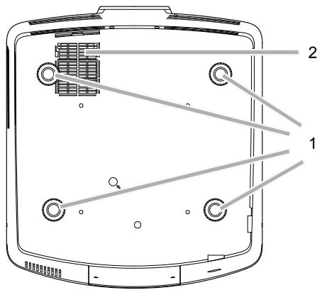 MITSUBISHI HC9000D - Vue de dessous - 1