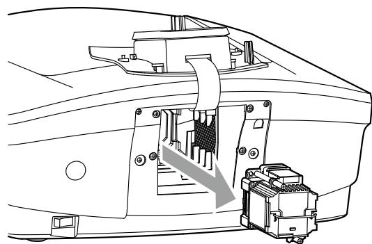 MITSUBISHI HC9000D - Remplacement de la lampe: - 3