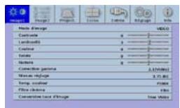 MITSUBISHI HC9000D - Réglage des menus: - 1