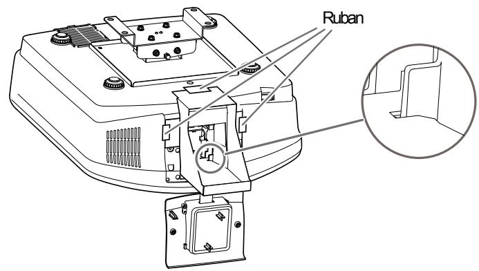 MITSUBISHI HC9000D - Remplacement de la lampe: - 8