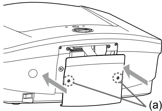 MITSUBISHI HC9000D - Remplacement de la lampe: - 6