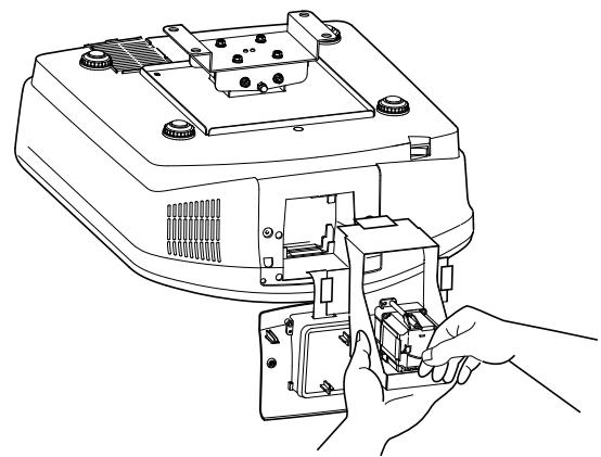 MITSUBISHI HC9000D - Remplacement de la lampe: - 9