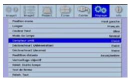 MITSUBISHI HC9000D - Réglage des menus: - 3