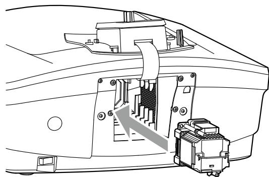 MITSUBISHI HC9000D - Remplacement de la lampe: - 4