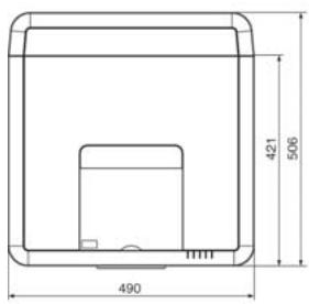 MITSUBISHI UD8400U - Dimensions - 1