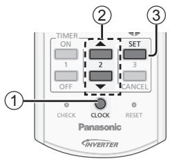 PANASONIC CU-E12PFE - Inserir as pilhas - 1