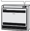 PANASONIC CU-E12PFE - Botão auto OFF/ON - 2