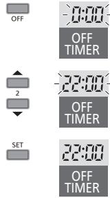 PANASONIC CU-E12PFE - Impostazione timer - 2