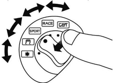 THRUSTMASTER FERRARI WIRELESS F430 COCKPIT - UTILIZAZão DO MANETTINO DE 5 POSICções - 1