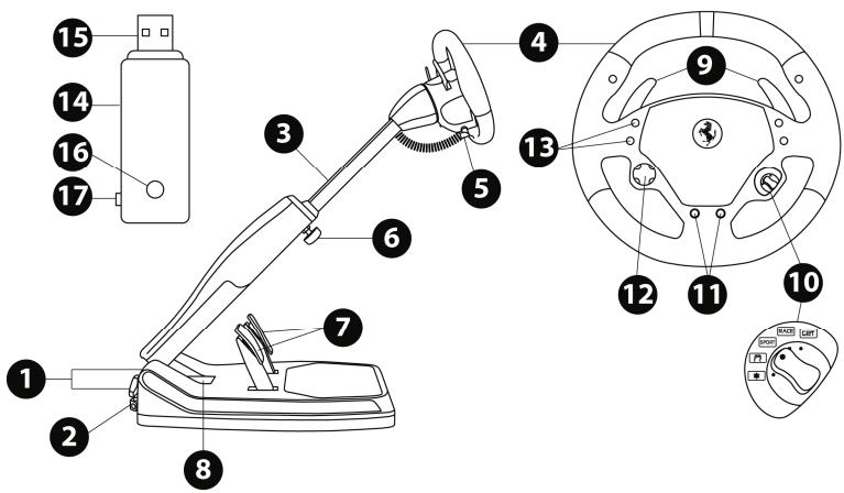 THRUSTMASTER FERRARI WIRELESS F430 COCKPIT - 1