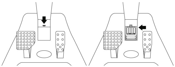 THRUSTMASTER FERRARI WIRELESS F430 COCKPIT - YCTAHOBKA BATAPEEKИ N3BLEUHNE IPNHIMAIIOJIEGO YCTPOICTBA - 1