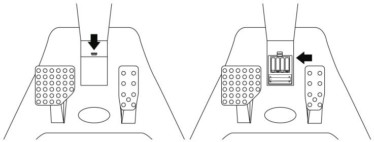 THRUSTMASTER FERRARI WIRELESS F430 COCKPIT - INSERTAR LAS PILAS Y EXTRAER EL RECEPTOR - 1