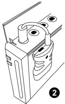 THRUSTMASTER T-WIRELESS NW - ATTACHING THE RECEIVER - 2
