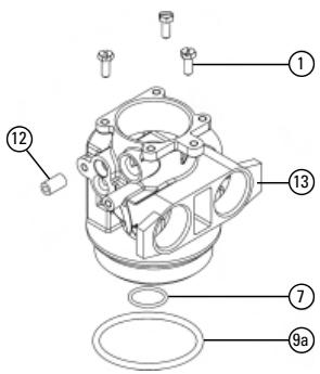 FLECK 4600 - Piston LWU (laag waterverbruik = economische piston): - 3