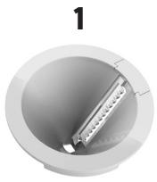 DOMO MY SPIRELLI DO9172SP - Tres cono portacuchillas sociales - 1