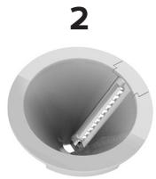 DOMO MY SPIRELLI DO9172SP - Tres cono portacuchillas sociales - 2