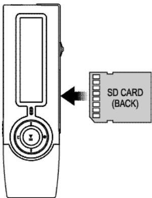 STOREX MOBIKEY-MP3-FM - Utilisation d'une CARTE SD - 1