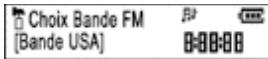 STOREX MOBIKEY-MP3-FM - Choix de la BANDE FM - 1