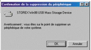 STOREX MOBIKEY-MP3-FM - ■ DECONNEXION du PC - 2