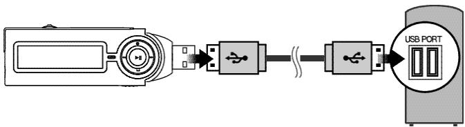 STOREX MOBIKEY-MP3-FM - Connexion au PC - 1