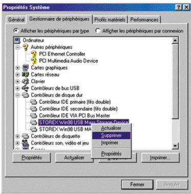 STOREX MOBIKEY-MP3-FM - ■ DECONNEXION du PC - 1