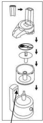 TRISTAR BL-4431 - Verwendung des Geräts mit dem Schneidmesser - 1