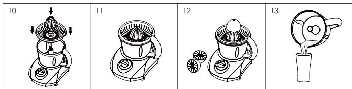TRISTAR MX-4142 - Fonctions couper et hacher - 1