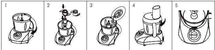 TRISTAR MX-4142 - Funzione tagliare a pezzettini - 1