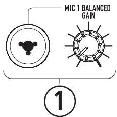 ALESIS TRANSACTIVE MOBILE - DIAGRAM AND PARTS DESCRIPTION - 1