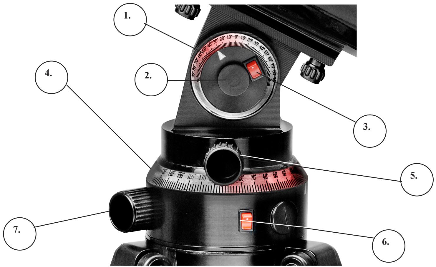 BUSHNELL VOYAGER - BAUTEILSATZLISTE - ALLE MODELLE - 1
