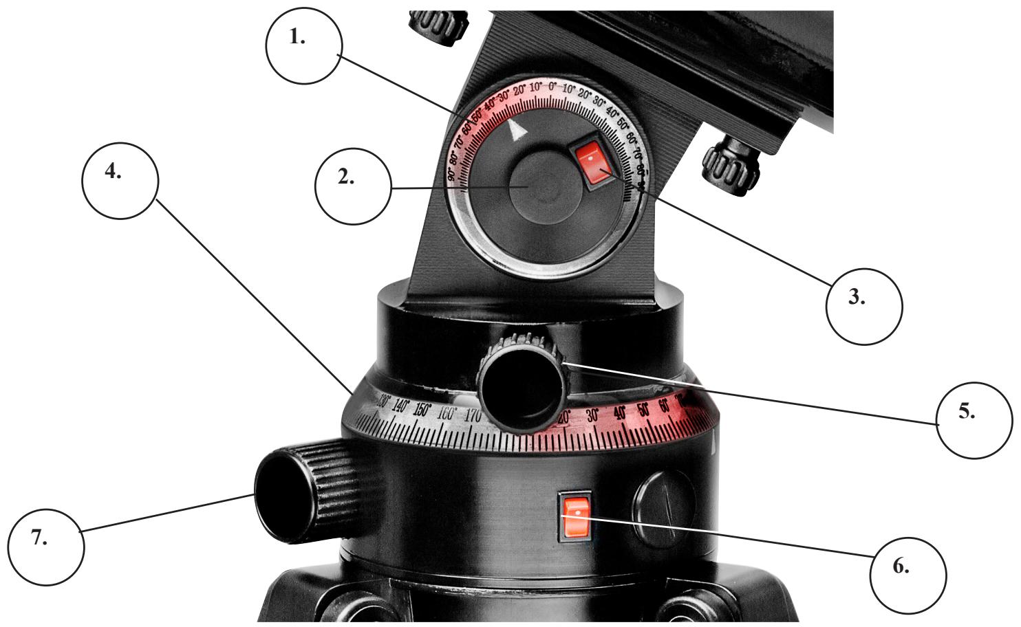 BUSHNELL VOYAGER - Nomenclature des PIECES - tous modeles - 1
