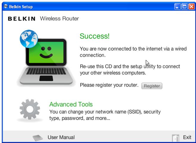 BELKIN SHARE MODEM ROUTEUR SANS FIL #F7D3402ED - Setup - 3