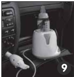 BABYMOOV CHAUFFE BIBERON DOUBLE ALARME MAISON/VOITURE - Chauffe-biberon maison/voiture - 13