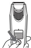 PANASONIC ERSB40 - Press ① and trim. - 1