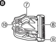 PANASONIC ERSB40 - Identificacion de las piezas - 3