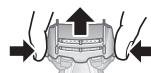 PANASONIC ESST3N - Zdejmowanie etui podrozneo - 1