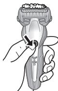 PANASONIC ESST3N - Cleaning the shaver - 1