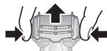 PANASONIC ESST3N - Entfern der Transporthalterung - 1