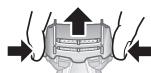 PANASONIC ESST3N - Enlever le support - 1