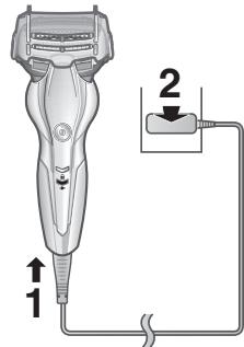 PANASONIC ESST3N - Carga de la afeitadora - 1