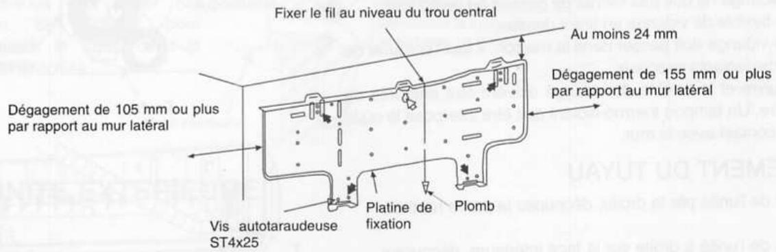 FIRSTLINE FCS12000 - Montage de la platine de fixation - 1