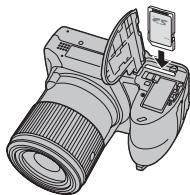 FUJI FINEPIX SL1000 - Insérez la carte mémoire. - 1