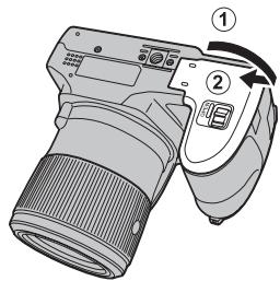 FUJI FINEPIX SL1000 - Insérez la carte mémoire. - 3