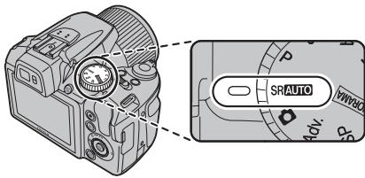 FUJI FINEPIX SL1000 - Sélectionnez le mode SRAUTO. - 1