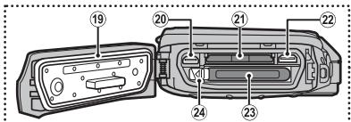 FUJI XP60 - Parties de l'appareil photo - 2